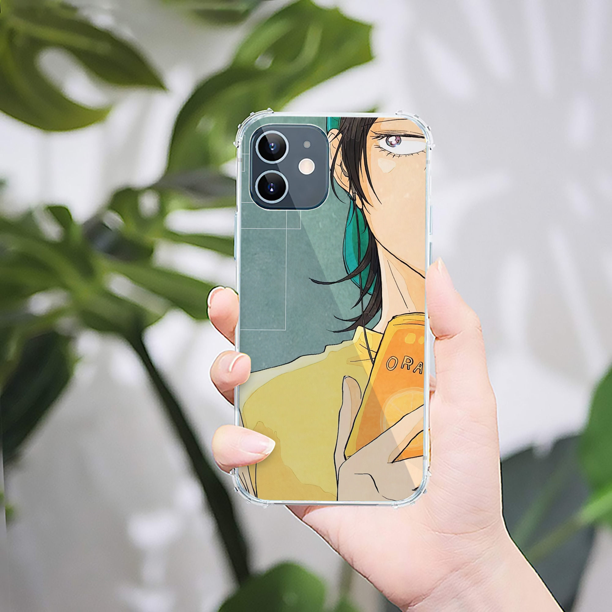 （画像用） ジョジョの奇妙な冒険 JoJo's Bizarre Adventure 【iPhone 12シリーズ対応】透明スマホケース（クリアソフトケース）